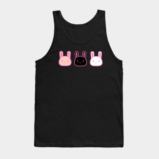 Three cute bunnies Tank Top